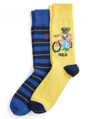 Obrázek produktu Polo Ralph Lauren Ponožky Polo Ralph Lauren 2-pack žlutá