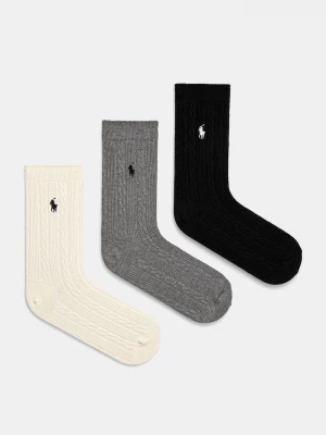 Obrázek produktu Polo Ralph Lauren Ponožky 3-pack černá