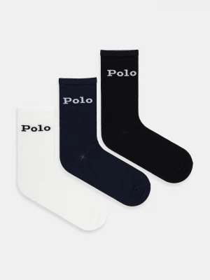 Obrázek produktu Polo Ralph Lauren Ponožky Polo Ralph Lauren 3-pack černá