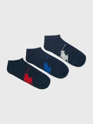 Obrázek produktu Polo Ralph Lauren Ponožky Polo Ralph Lauren (3-pack) námořnická modř