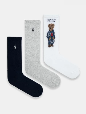 Obrázek produktu Polo Ralph Lauren Ponožky Polo Ralph Lauren 3-pack námořnická modř