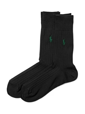 Obrázek produktu Polo Ralph Lauren Ponožky 'RIB EGYPTIAN-SOCKS-2 PACK' černá