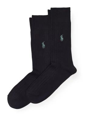 Obrázek produktu Polo Ralph Lauren Ponožky 'RIB EGYPTIAN-SOCKS-2 PACK' tmavě modrá