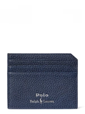 Obrázek produktu Polo Ralph Lauren pouzdro na karty pánské kožené námořnická modř