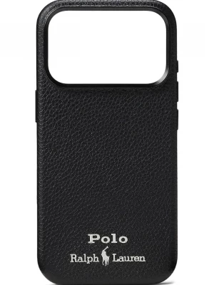 Obrázek produktu Polo Ralph Lauren pouzdro na telefon kožené černá