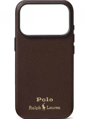 Obrázek produktu Polo Ralph Lauren pouzdro na telefon kožené hnědá