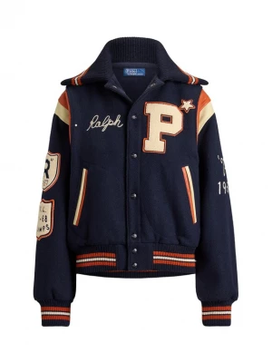 Obrázek produktu Polo Ralph Lauren Přechodná bunda krémová / námořnická modř / humrová