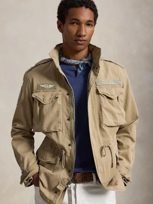 Obrázek produktu Polo Ralph Lauren přechodová bunda pánská bavlněná Icnc Fld Jkt Lined Field zelená