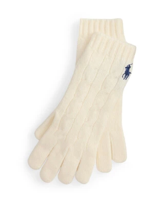 Obrázek produktu Polo Ralph Lauren Prstové rukavice krémová / námořnická modř