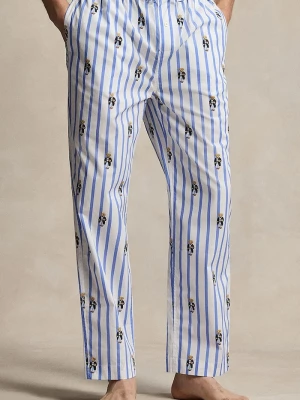 Obrázek produktu Polo Ralph Lauren pyžamové kalhoty pánské bavlněné modrá