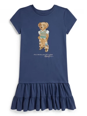Obrázek produktu Polo Ralph Lauren rozšířené šaty bavlněné námořnická modř