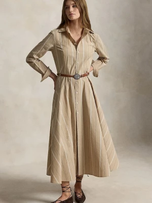 Obrázek produktu Polo Ralph Lauren rozšířené šaty bavlněné zelená