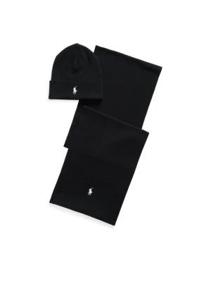 Obrázek produktu Polo Ralph Lauren Sada čepice a šál 710B28980002 Černá