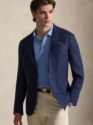 Obrázek produktu Polo Ralph Lauren sako pánské se lnem námořnická modř