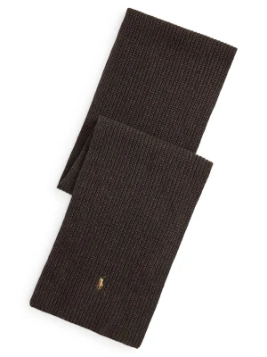 Obrázek produktu Polo Ralph Lauren šála pánská s vlnou hnědá