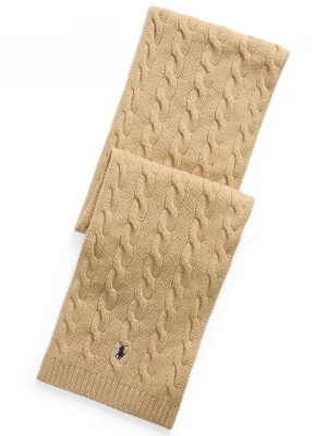Obrázek produktu Polo Ralph Lauren šála pánská vlněná hnědá