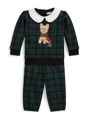Obrázek produktu Polo Ralph Lauren set kojenecký s bavlnou námořnická modř