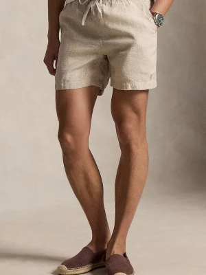 Obrázek produktu Polo Ralph Lauren šortky pánské lněné béžová