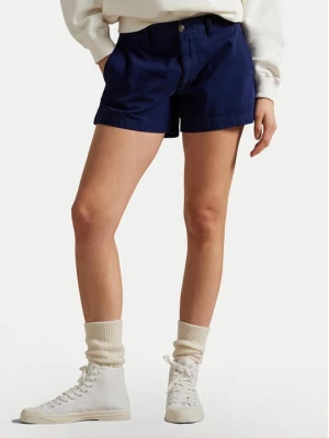 Obrázek produktu Polo Ralph Lauren Šortky z materiálu 211963798004 Tmavomodrá Straight Fit
