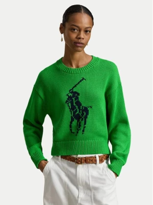 Obrázek produktu Polo Ralph Lauren Svetr 211A96234003 Zelená Relaxed Fit