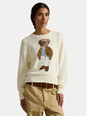 Obrázek produktu Polo Ralph Lauren Svetr 211A96248001 Écru Relaxed Fit Krémová