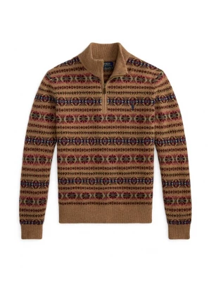 Obrázek produktu Polo Ralph Lauren Svetr béžová / námořnická modř / hnědá / červená