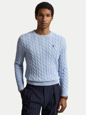 Obrázek produktu Polo Ralph Lauren Svetr Cable 710775885545 Světle modrá Regular Fit