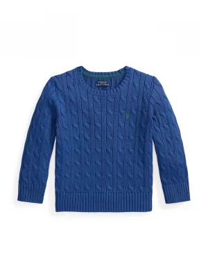 Obrázek produktu Polo Ralph Lauren svetr dětský bavlněný modrá