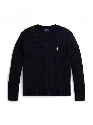 Obrázek produktu Polo Ralph Lauren svetr dětský bavlněný námořnická modř