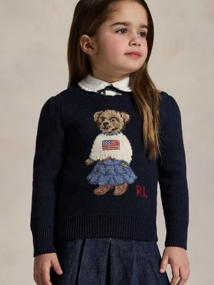 Obrázek produktu Polo Ralph Lauren svetr dětský bavlněný námořnická modř