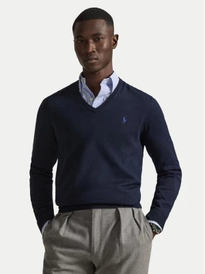 Obrázek produktu Polo Ralph Lauren Svetr Ls Sf Vn Pp 710670789004 Tmavomodrá Slim Fit