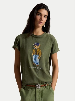 Obrázek produktu Polo Ralph Lauren T-Shirt 211B17806001 Tmavě zelená Regular Fit