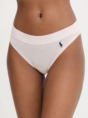 Obrázek produktu Polo Ralph Lauren tanga dámské bavlněné s elastanem růžová