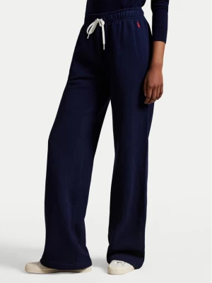 Obrázek produktu Polo Ralph Lauren Teplákové kalhoty 211977959001 Tmavomodrá Wide Leg