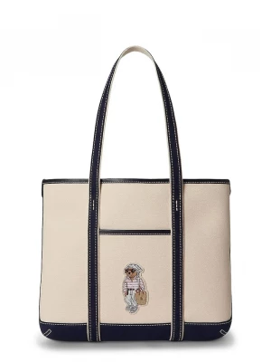 Obrázek produktu Polo Ralph Lauren tote taška dámská bavlněná béžová