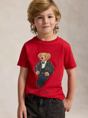 Obrázek produktu Polo Ralph Lauren tréninkové tričko dětské bavlněné červená