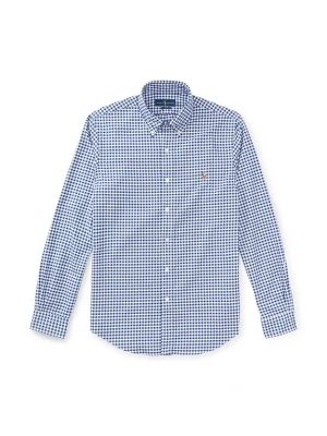Obrázek produktu Polo Ralph Lauren Tričko modrá / koňaková / bílá
