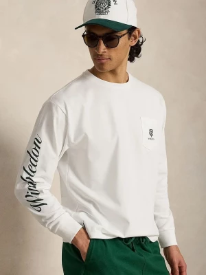 Obrázek produktu Polo Ralph Lauren tričko s dlouhým rukávem pánské bavlněné Wimbledon