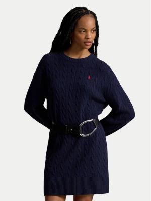 Obrázek produktu Polo Ralph Lauren Úpletové šaty 211B17446001 Tmavomodrá Regular Fit