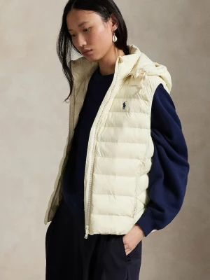 Obrázek produktu Polo Ralph Lauren vesta s kapucí dámská béžová