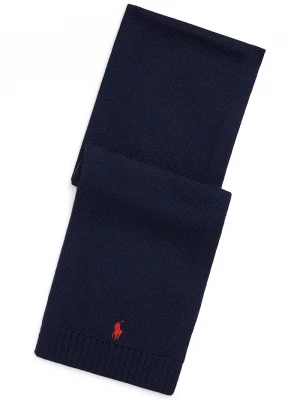 Obrázek produktu Polo Ralph Lauren Vlněná šála Polo Ralph Lauren námořnická modř