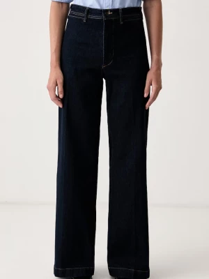 Obrázek produktu Polo Ralph Lauren wide leg džíny dámské námořnická modř