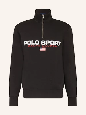 Obrázek produktu Polo Sport Ralph Lauren Mikinový Svetr Troyer černá / bílá / červená