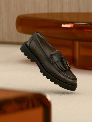 Obrázek produktu Polobotky AllSaints meírovaná černá