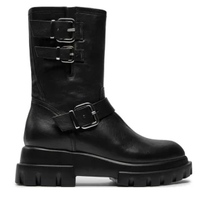 Obrázek produktu Polokozačky AGL Chunky Biker D756589PGKD0711013 Černá