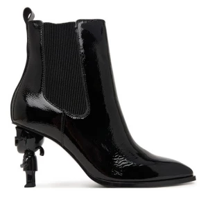 Obrázek produktu Polokozačky KARL LAGERFELD Nft Heel KL39146 Černá