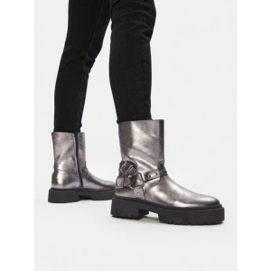 Obrázek produktu Polokozačky Steve Madden Zwart SM11003405 Stříbrná