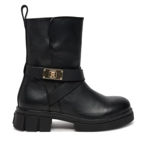 Obrázek produktu Polokozačky Tommy Hilfiger Biker Leather FW0FW08313 Černá