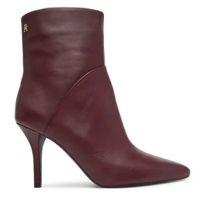 Obrázek produktu Polokozačky Tommy Hilfiger High Heel Clean Ankle Boot FW0FW09624 Bordó