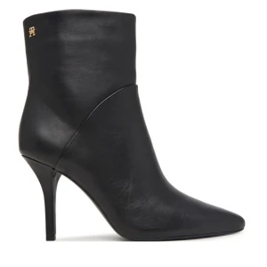 Obrázek produktu Polokozačky Tommy Hilfiger High Heel Clean Ankle Boot FW0FW09624 Černá
